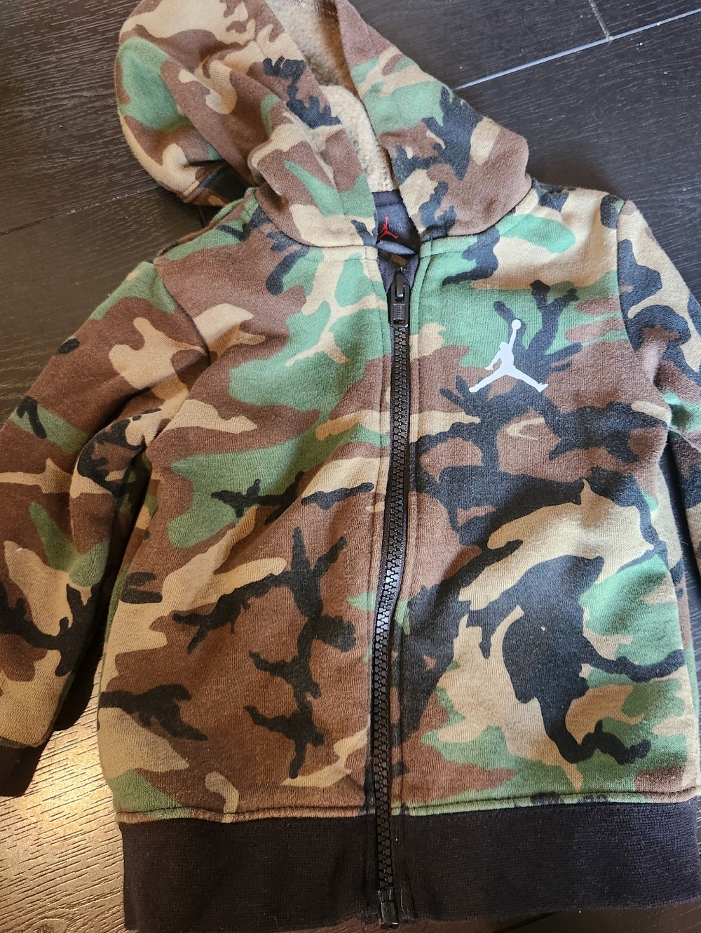 Baby Boy Jordan Zip Up Sweatshirt